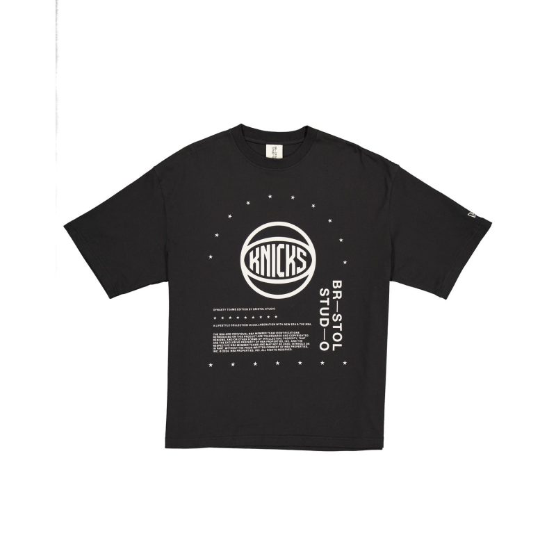 60587885 TSHIRT NBAXBRISTOL24 NEYKNI BLK F 1