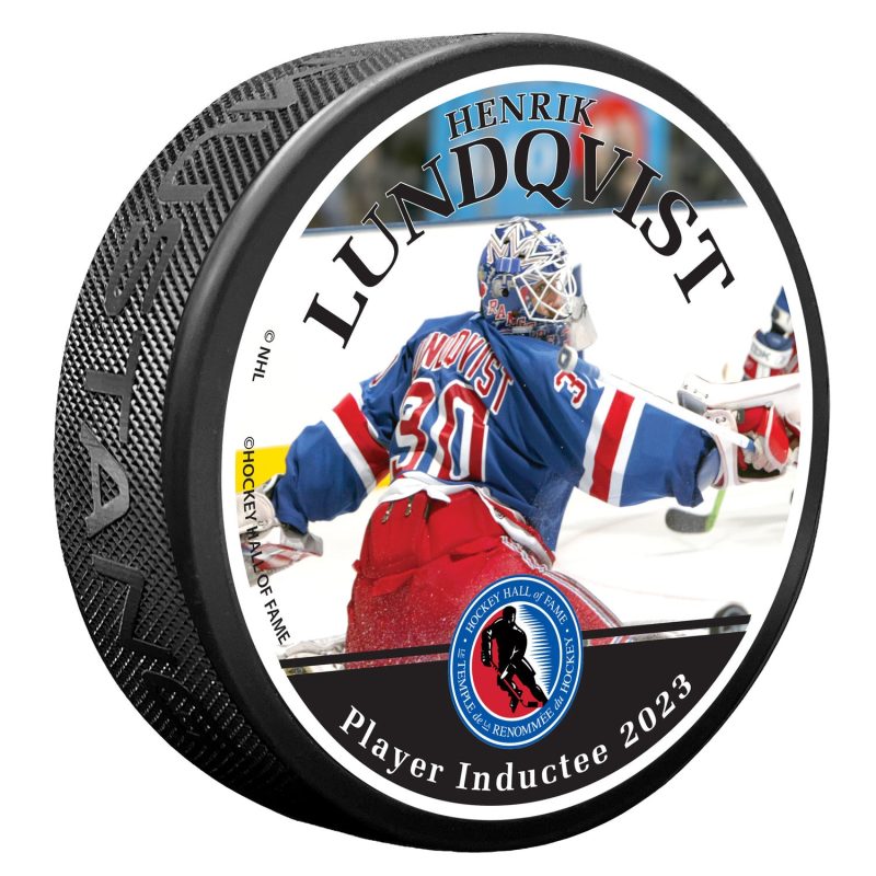 HHOF PUCK NYR PHOTO 30HL 1