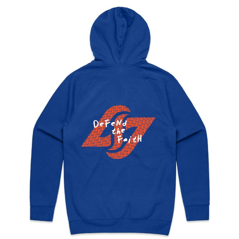 Hoodie BRIGHT ROYAL B Mock