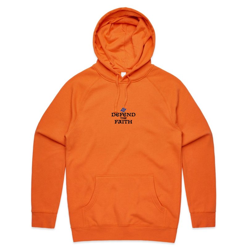 Hoodie ORANGE F Mock