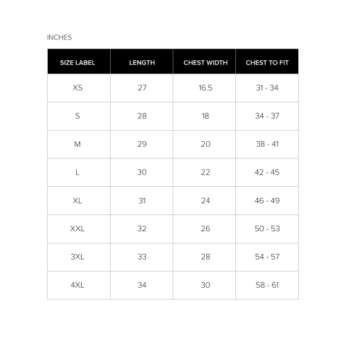 Jersey Sizing Charts 01