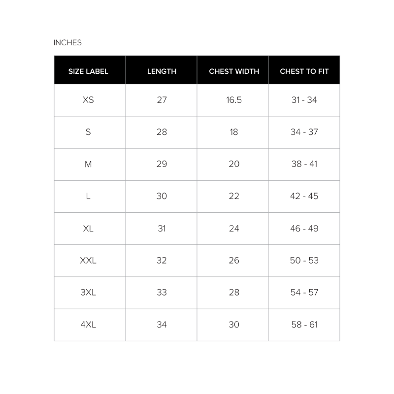 Jersey Sizing Charts 01