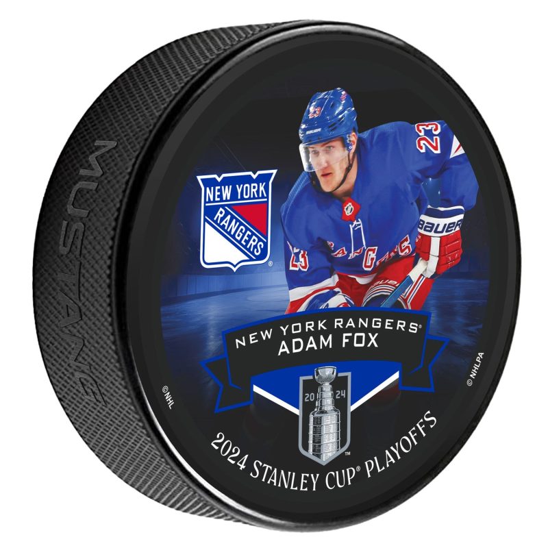 NHLPA PUCK SC24 NYR AF P 1