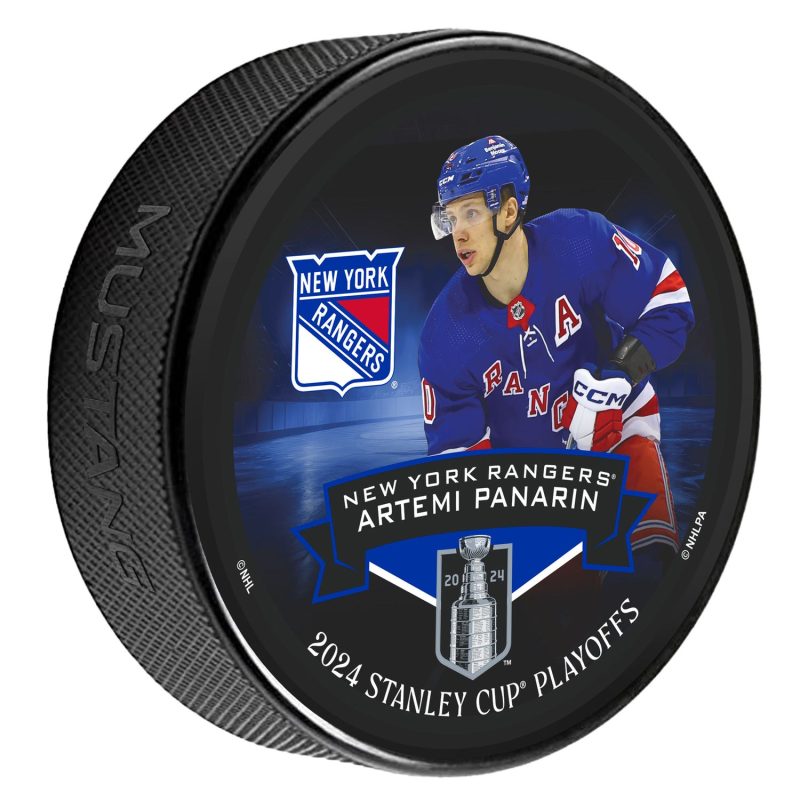 NHLPA PUCK SC24 NYR AP P 1