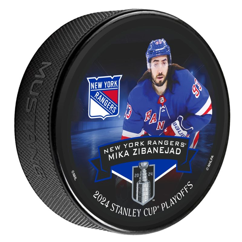 NHLPA PUCK SC24 NYR MZ P 1