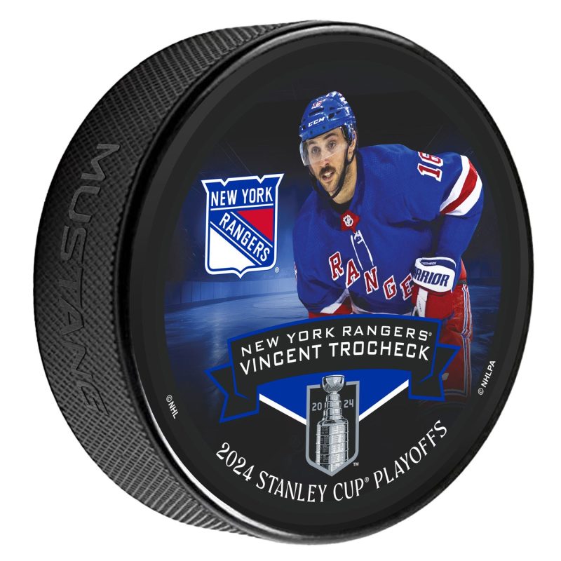 NHLPA PUCK SC24 NYR VT P 1