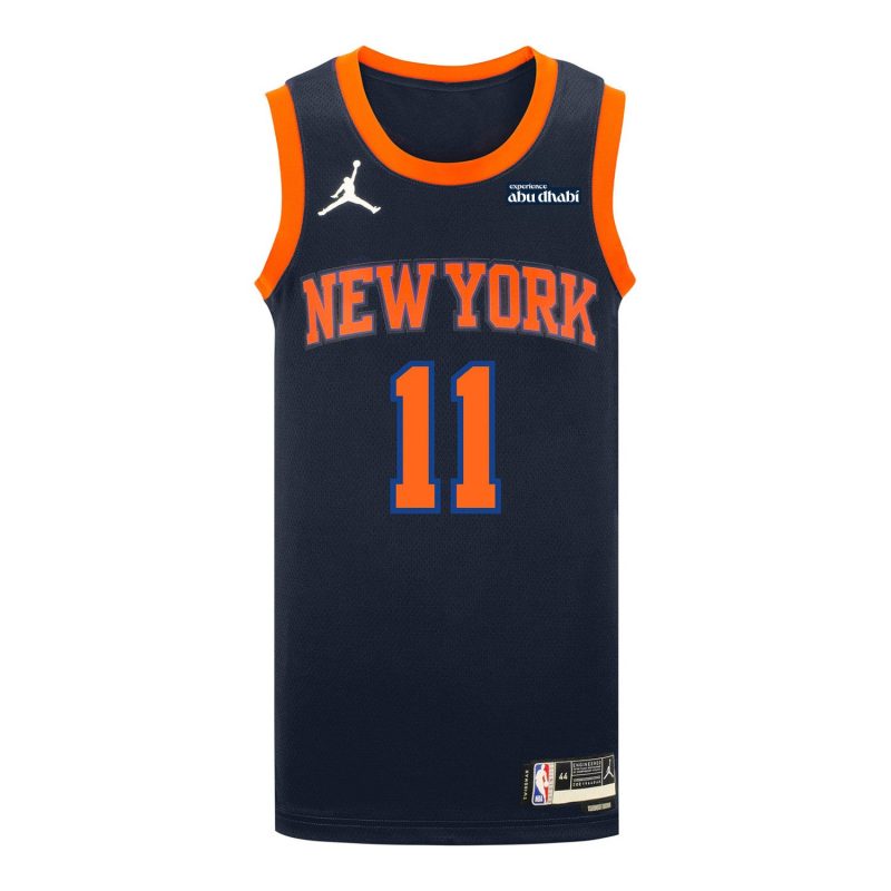 NYK2425 Shop.MSGJerseyPatch Statement Brunson