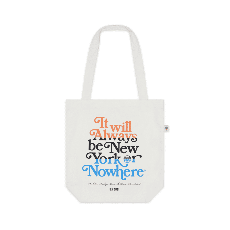 NYON New York Or Nowhere Always Tote Cream Front Transparent 1