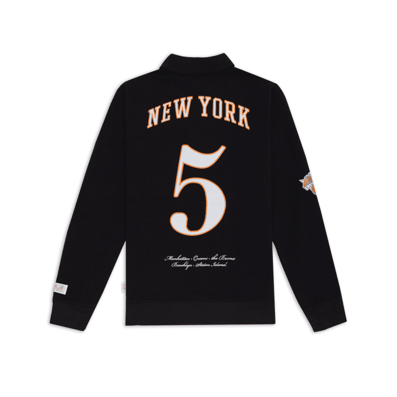 NYON New York Or Nowhere Boroughs Rugby Shirt Black Back Transparent 1