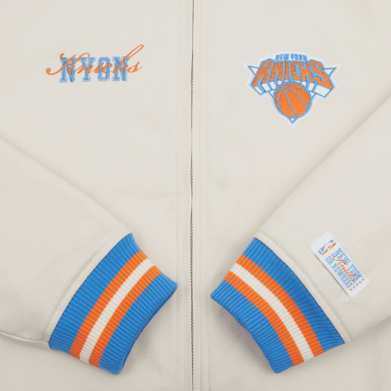 NYON New York Or Nowhere Buckets Coach s Jacket Cream Detail1 1