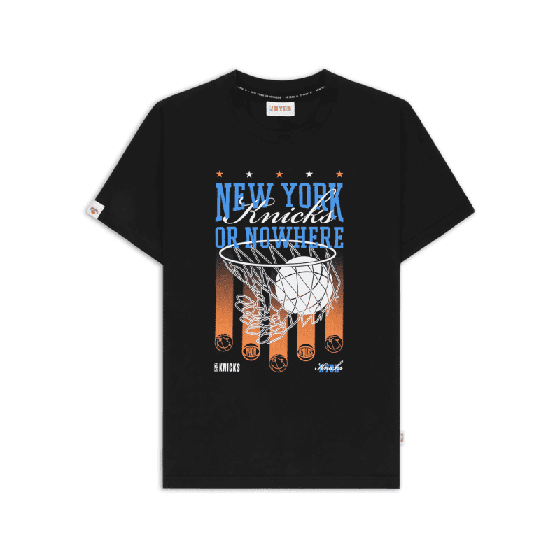 NYON New York Or Nowhere Buckets Tee Black Front Transparent 1