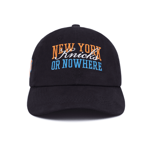 NYON New York Or Nowhere Crossover Dad Hat Black Front 1