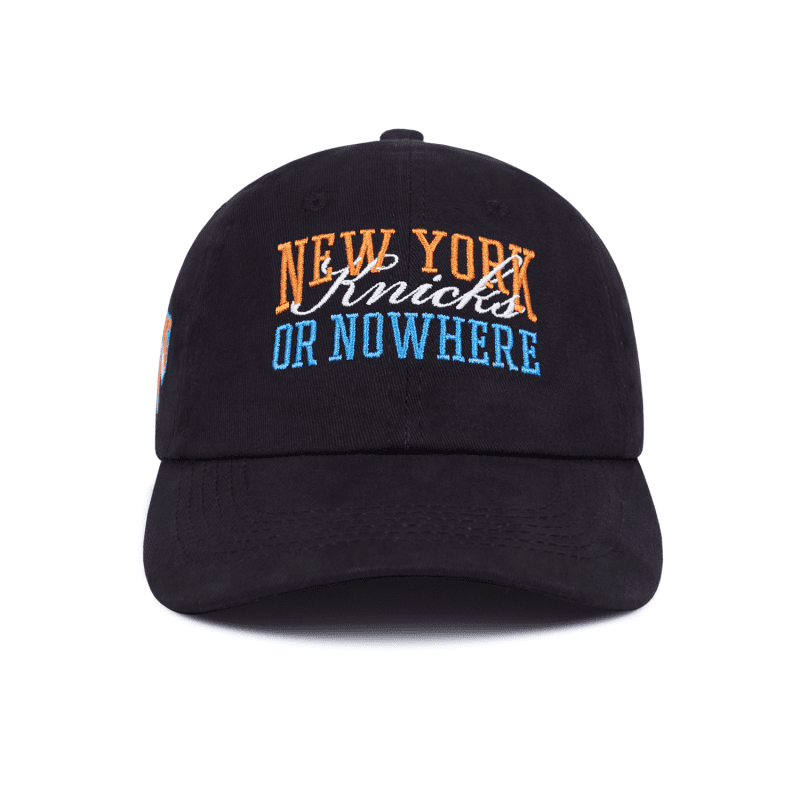 NYON New York Or Nowhere Crossover Dad Hat Black Front 1