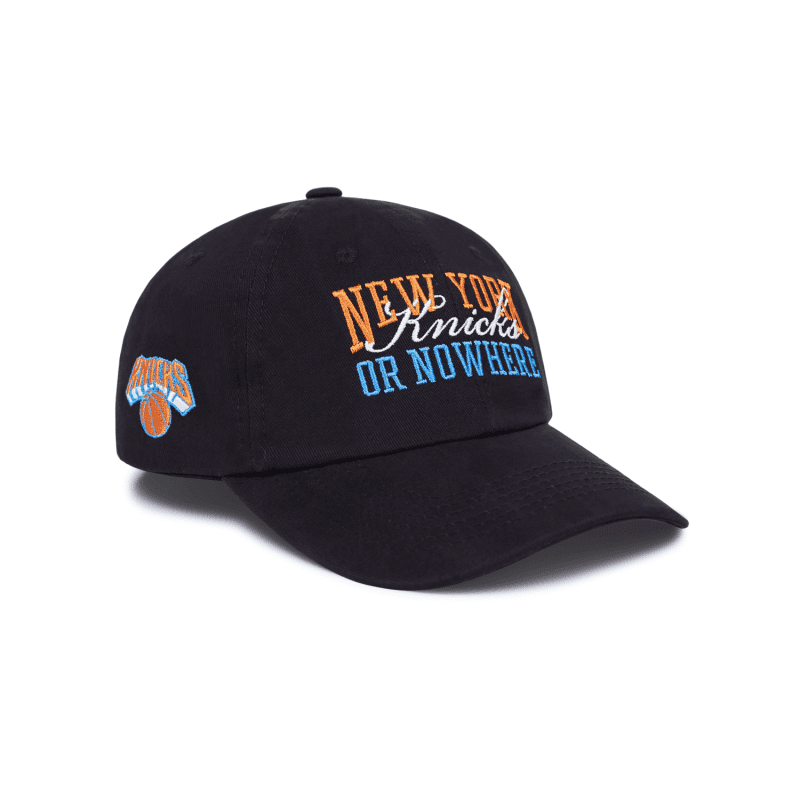 NYON New York Or Nowhere Crossover Dad Hat Black Side 1