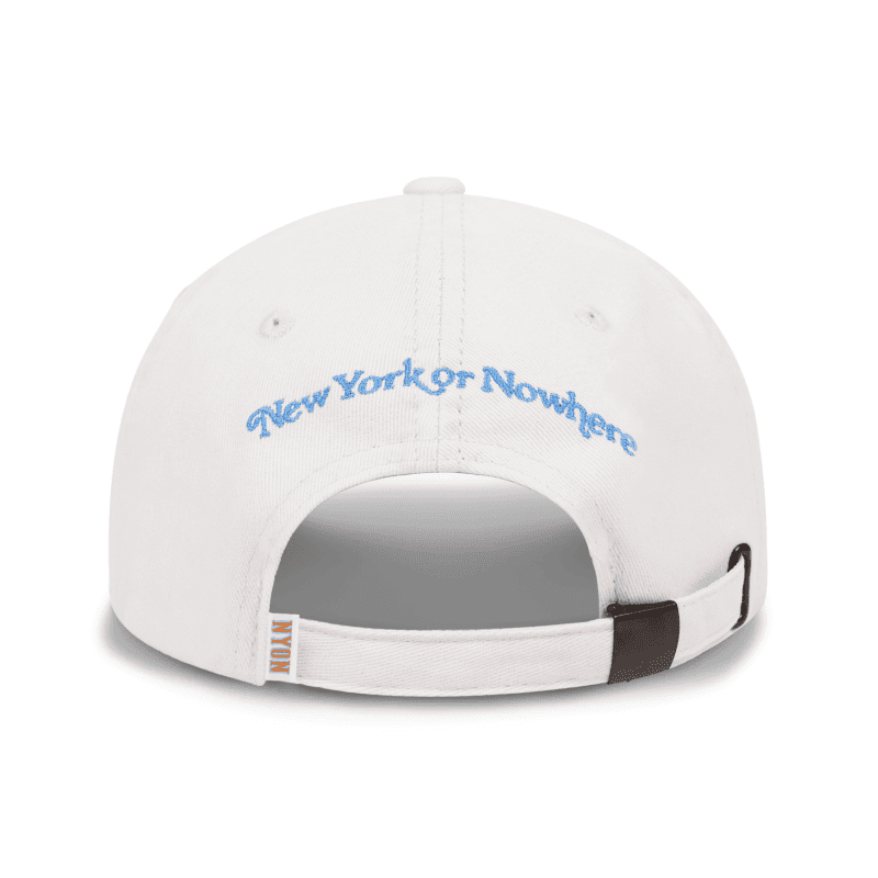 NYON New York Or Nowhere Crossover Dad Hat Cream Back 1