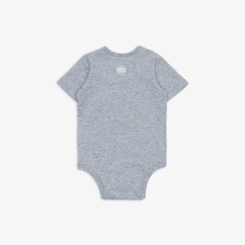 NYON New York Or Nowhere Mascot Onesie Grey Infant Back 1