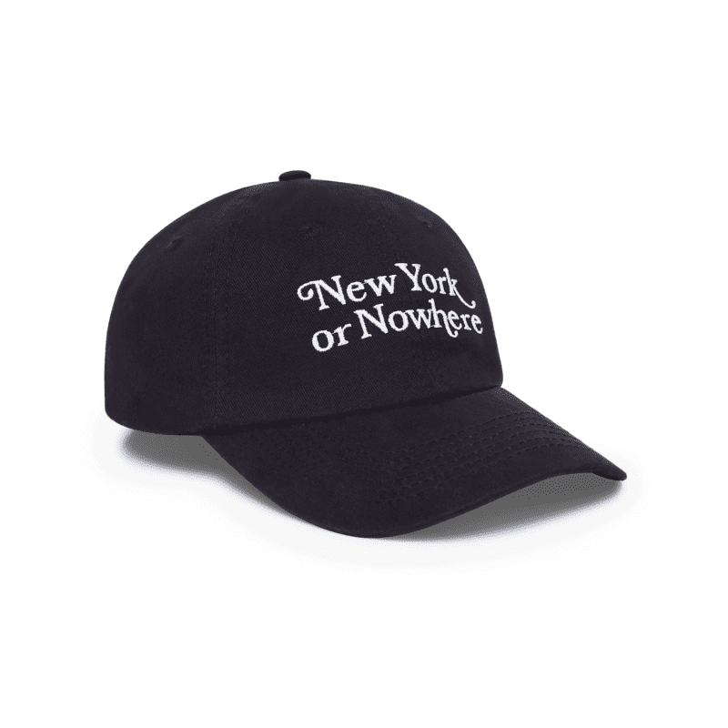 NYON New York Or Nowhere Motto Dad Hat Black Side 1 8176e231 f079 4e25 a40b 0e8c19d60b92