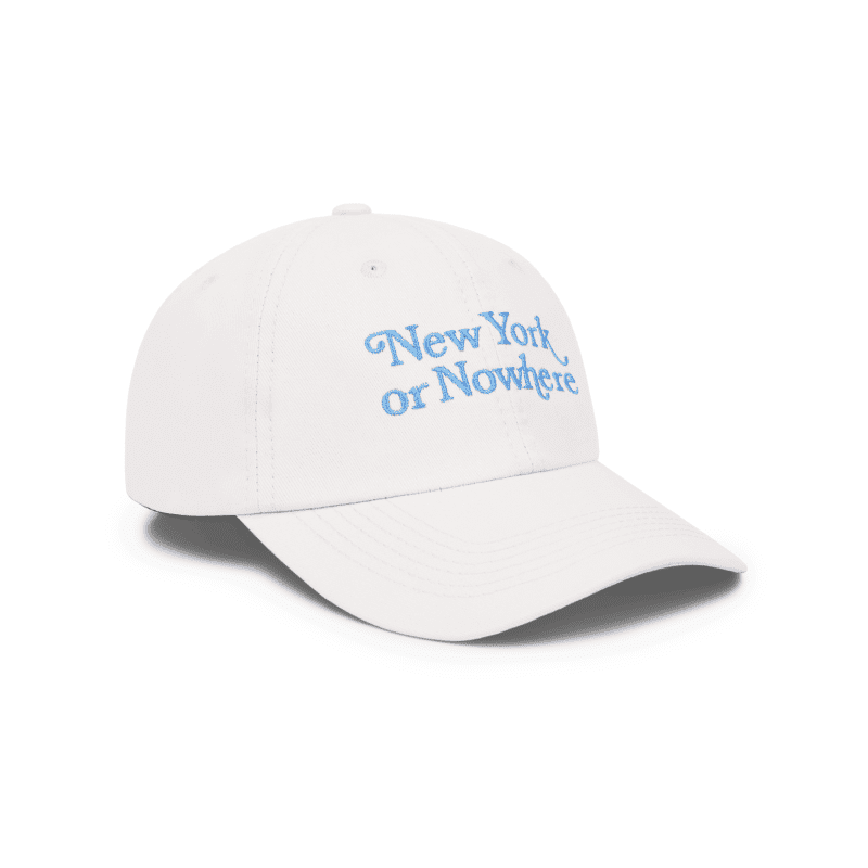 NYON New York Or Nowhere Motto Dad Hat Cream Side 1