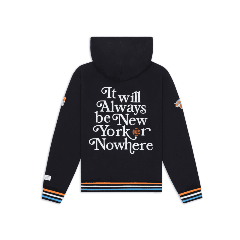 NYON New York Or Nowhere Motto Hoodie Black Back 1