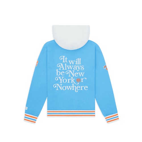 NYON New York Or Nowhere Motto Hoodie Blue Back 1