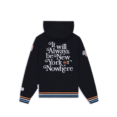 NYON New York Or Nowhere Motto Mini Hoodie Black Back 1