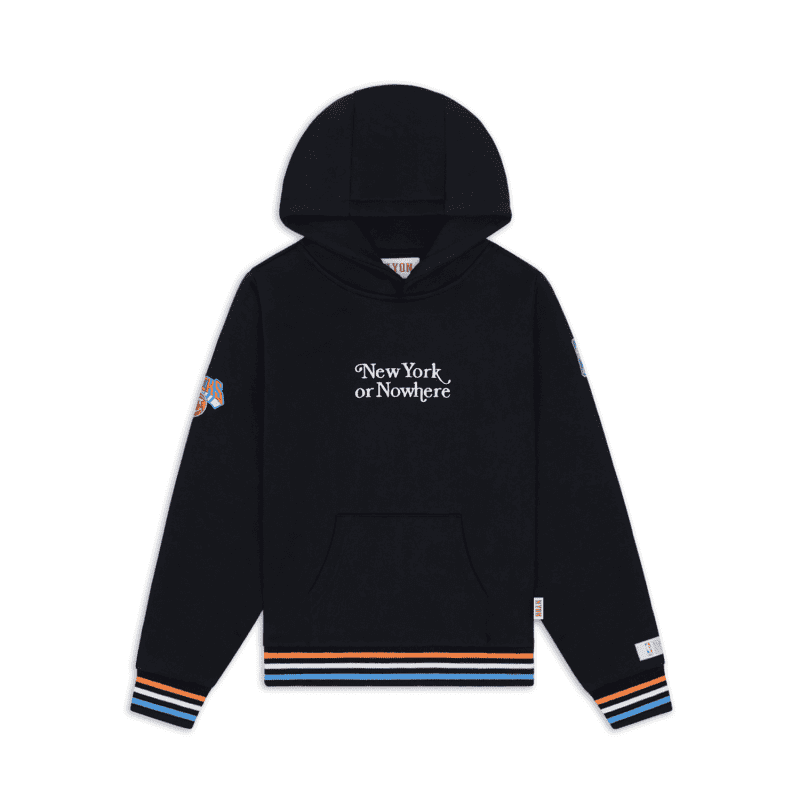 NYON New York Or Nowhere Motto Mini Hoodie Black Front 1