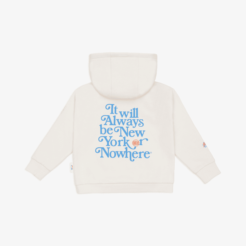 NYON New York Or Nowhere Motto Mini Hoodie Cream Toddler Back 1