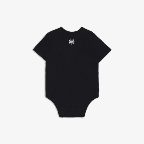 NYON New York Or Nowhere Motto Onesie Black Infant Back 1