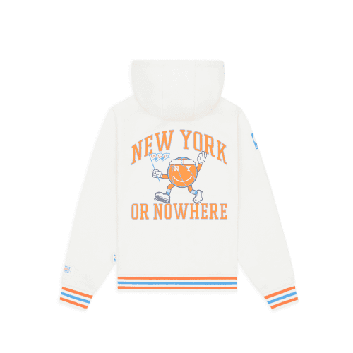 NYON New York Or Nowhere Mr Knick Mini Zip Hoodie Cream Back 1