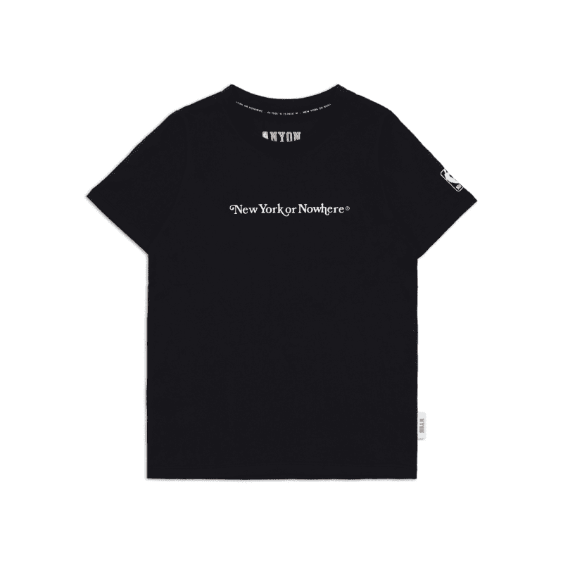 NYON New York Or Nowhere Signature Mini Tee Black Kids Front Transparent 1