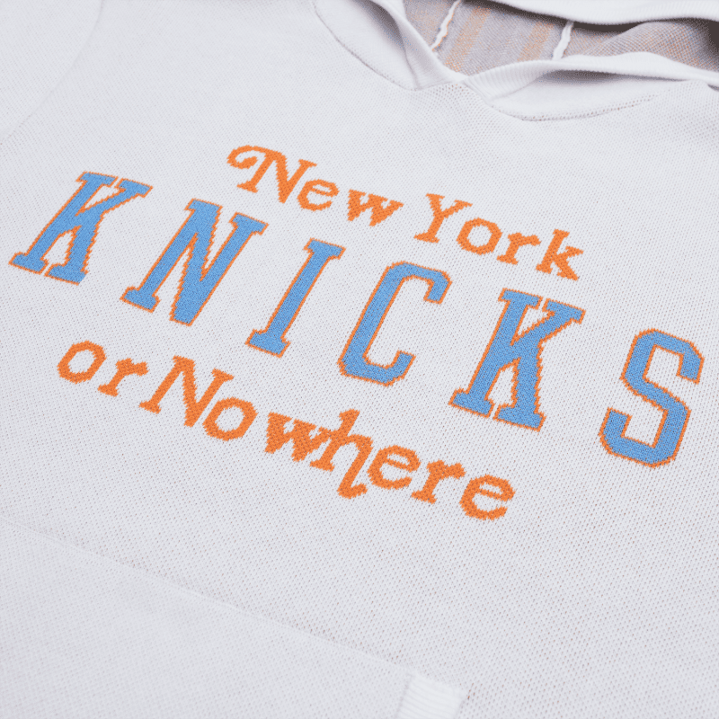 NYON New York Or Nowhere Stacked Knit Hoodie White Detail0 1