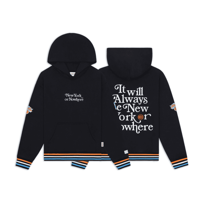 NYON New York Or Nowhere Women s Motto Hoodie Black Composite 1